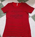 Zoso shirt rood met zwarte streep XS nieuw, Kleding | Dames, Nieuw, Maat 34 (XS) of kleiner, Ophalen of Verzenden, Korte mouw