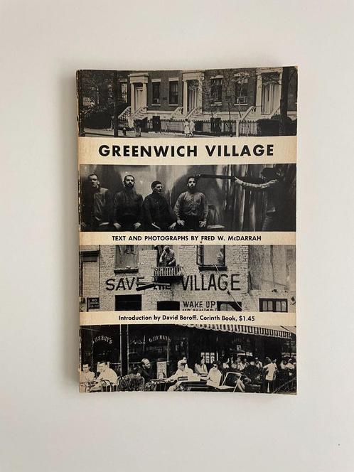 Greenwich Village, Fred McDarrah, paperback, 1963, Boeken, Geschiedenis | Wereld, Gelezen, Noord-Amerika, 20e eeuw of later, Ophalen of Verzenden