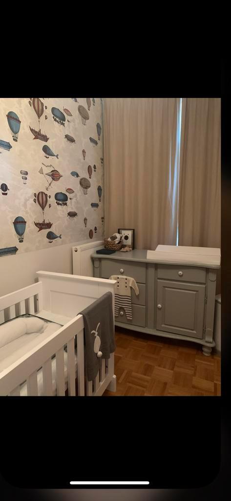 Ledikant Bopita wit 60 x 120, Kinderen en Baby's, Kinderkamer | Complete kinderkamers, Zo goed als nieuw, Jongetje of Meisje, Ophalen