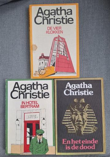 Agatha Christie – 3 boeken beschikbaar voor biedingen