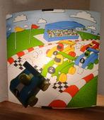 Wandlamp voor de kinderkamer met 3D raceauto, Ophalen of Verzenden, Zo goed als nieuw, Glas
