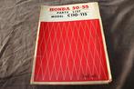 Honda 50 C110 C115 1963 moped parts list onderdelen boek, Ophalen of Verzenden, Gebruikt