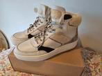 Nieuw in doos Poelman leren sneaker maat 42 teddy, Poelman, Beige, Nieuw, Ophalen of Verzenden