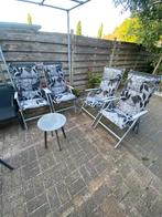 Tuin stoelen inklapbaar met kussens, Ophalen, Zo goed als nieuw, Inklapbaar