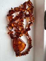 Collier Barnsteen / Amber 92 gram, lengte 75 cm, Ophalen of Verzenden, Overige materialen