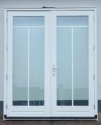 Mooie hardhouten openslaande tuindeuren inclusief kozijn!, Doe-het-zelf en Verbouw, Kozijnen en Schuifpuien, Ophalen, Gebruikt