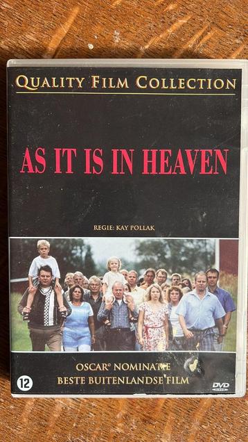 As It Is in Heaven DVD beschikbaar voor biedingen