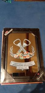 Kader met reclame spiegel bier, Verzamelen, Ophalen of Verzenden, Nieuw, Reclamebord, Plaat of Schild, Overige merken