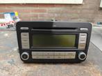 VW Radio RCD 300 MP3 - 1KO 035 186 AD - Golf Passat Touran, Auto diversen, Autoradio's, Ophalen of Verzenden, Gebruikt