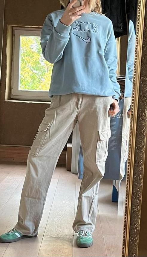 Zgan sweater trui Nike mt M - dikke kwaliteit, Kleding | Dames, Truien en Vesten, Zo goed als nieuw, Maat 38/40 (M), Blauw, Ophalen of Verzenden