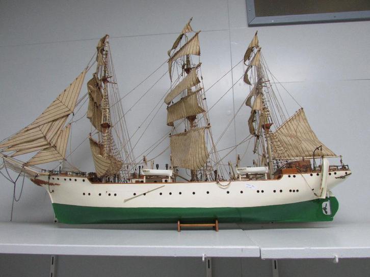 Gebouwd Zeilschip de Denmark, Verzamelen, Scheepvaart, Gebruikt, Schaalmodel, Motorboot of Zeilboot, Ophalen