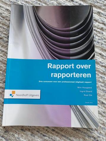 Wim hoogland - rapport over rapporteren  beschikbaar voor biedingen
