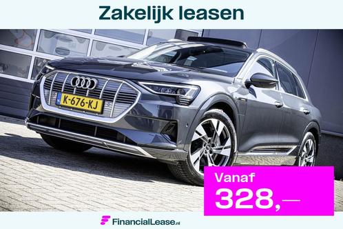 Audi e-tron 50 Quattro SFEERVERLICHTING TREKHAAK ALCANTARA O, Auto's, Audi, Bedrijf, Lease, Financial lease, e-tron, ABS, Achteruitrijcamera