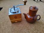 Vintage koffiepot filter Heisterholz + koffiemolen PE DE set, Ophalen of Verzenden