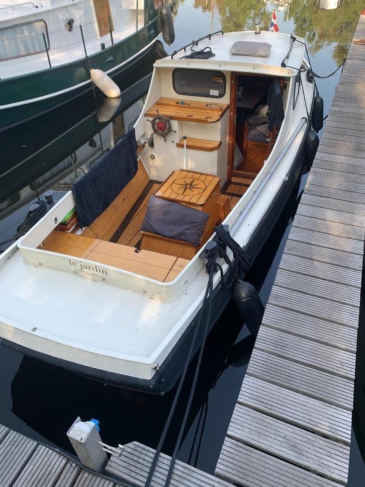 Beenakkersvelt kajuitboot, Watersport en Boten, Motorboten en Motorjachten, Gebruikt, Staal, 6 tot 9 meter, Diesel, Binnenboordmotor