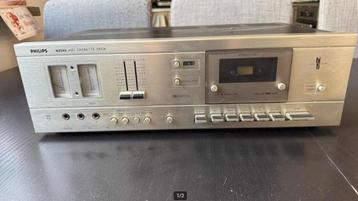 Philips cassettedeck N2543 voor loop of sloop beschikbaar voor biedingen