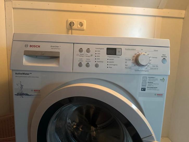 Bosch Avantixx 7 VarioPerfect Wasmachine - Schoon!, Witgoed en Apparatuur, Wasmachines, Gebruikt, Voorlader, 6 tot 8 kg, 85 tot 90 cm