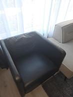 Zwarte IKEA Ekero Fauteuil, Ophalen of Verzenden, Zo goed als nieuw, 75 tot 100 cm, Modern