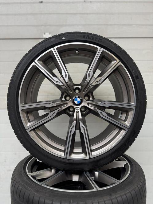 DEMO 22’’ BMW X5 X6 G05 G06 VELGEN ZOMERBANDEN ORIG SET TPMS, Auto-onderdelen, Banden en Velgen, Banden en Velgen, Zomerbanden