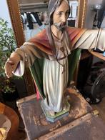 Antiek beeld Jezus 75 cm hoog, Antiek en Kunst, Antiek | Religie, Ophalen of Verzenden