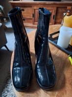 Zgan zwarte enkellaars lak maat 38 hoge hak, Kleding | Dames, Schoenen, Zwart, Lage of Enkellaarzen, Ophalen of Verzenden, Zo goed als nieuw