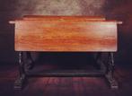 Prachtig antiek brocante houten schoolbankje / lessenaar, Ophalen