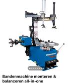 Bandenmachine all in, Auto diversen, Autogereedschap, Ophalen of Verzenden, Zo goed als nieuw