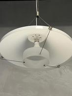 Jaren 70 hanglamp vintage design retro lamp wit kunststof, Ophalen, Gebruikt, Vintage, 75 cm of meer