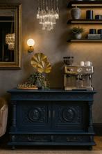 Prachtige sfeervolle authentieke Commode, kast barista, Ophalen, 50 tot 70 cm, Voetruimte, 100 cm of meer