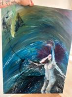 Schilderij 80/60 cm, Ophalen of Verzenden