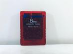PS2 - Originele 8MB Memory Card - Rood, Avontuur en Actie, 1 speler, Ophalen of Verzenden, Zo goed als nieuw
