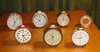 7 mechanische Wekkers, Ophalen of Verzenden, Gebruikt, Analoog