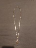 Gouden ketting 14k met anker hanger 40g, Ophalen, Zo goed als nieuw, Goud, Goud