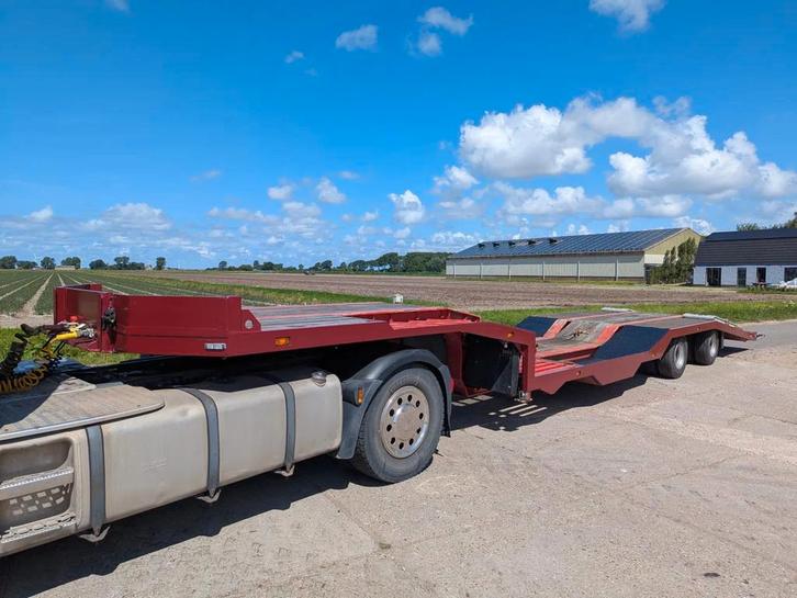 Netam Semi Dieplader (bj 1995), Auto's, Vrachtwagens, Bedrijf, Aanhangers en Opleggers, Overige brandstoffen, Origineel Nederlands