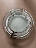 Estiluz Plafondlamp Chroom - Diameter 21,5 cm, Ophalen, Gebruikt, Metaal