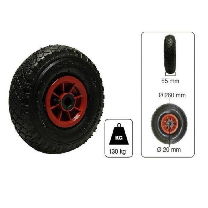 Wiel 300x4 kunststof velg lucht, Auto diversen, Autogereedschap, Nieuw, Ophalen of Verzenden