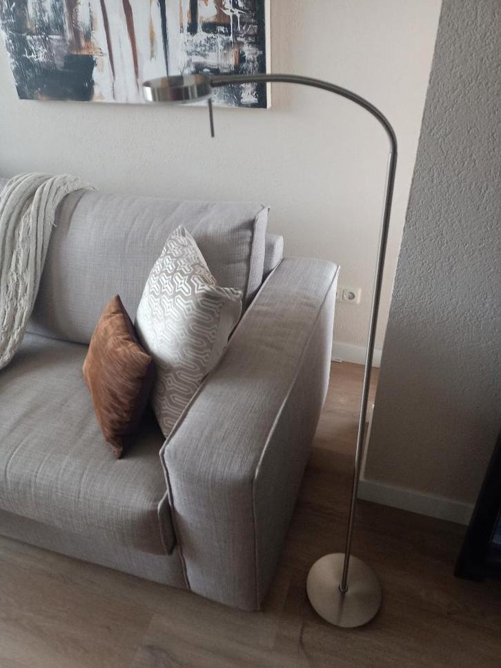 Leeslamp, Huis en Inrichting, Lampen | Vloerlampen, Zo goed als nieuw, 100 tot 150 cm, Metaal, Ophalen