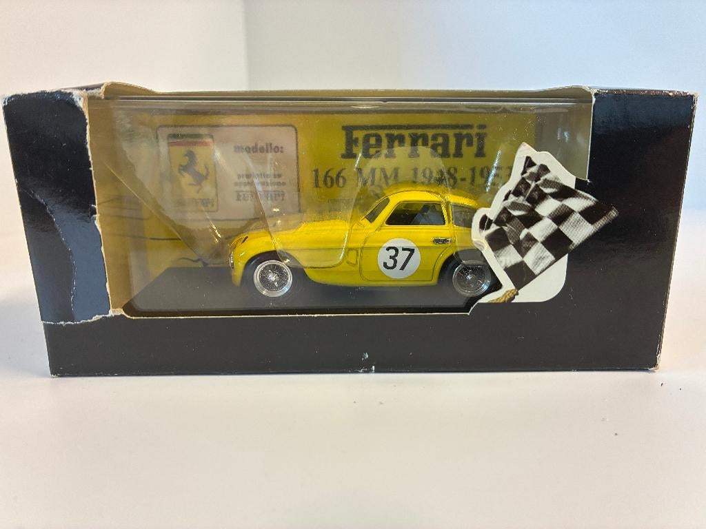 19598: Ferrari 166 MM #37 - 1948-1953 - Best Models 1:43, Overige merken, Auto, Shop@carrera-toys.com, Ophalen of Verzenden