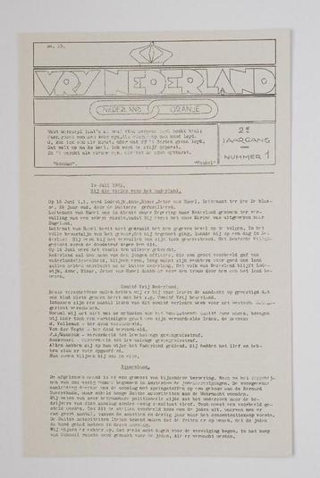 10 juli 1941 - Vrij Nederland | Heruitgave 1994 beschikbaar voor biedingen
