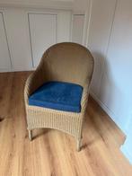 Lloyd Loom chair, Huis en Inrichting, Stoelen, Ophalen, Gebruikt, Bruin, Riet of Rotan