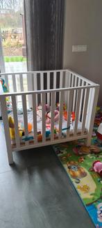 Bopita Box - Wit inclusief matras en koeka boxkleed, Ophalen of Verzenden, Gebruikt