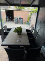 Tuin tafel met 6 stoelen, Ophalen, Zo goed als nieuw
