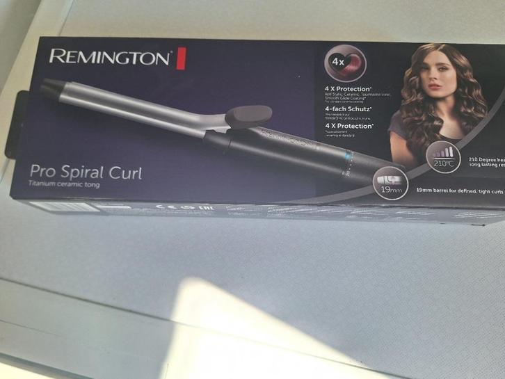 Remington Pro Spiral Curl nieuw in doos, Sieraden, Tassen en Uiterlijk, Uiterlijk | Haarverzorging, Zo goed als nieuw, Krultang of Stijltang