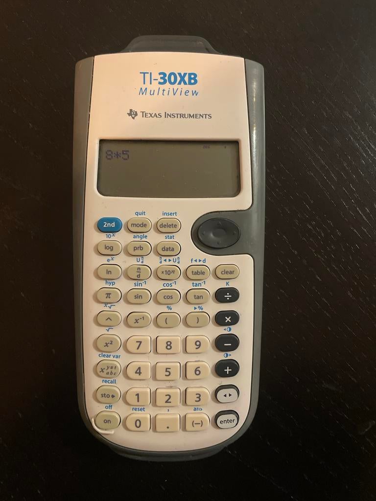 Rekenmachine TI-30XB multiview | De