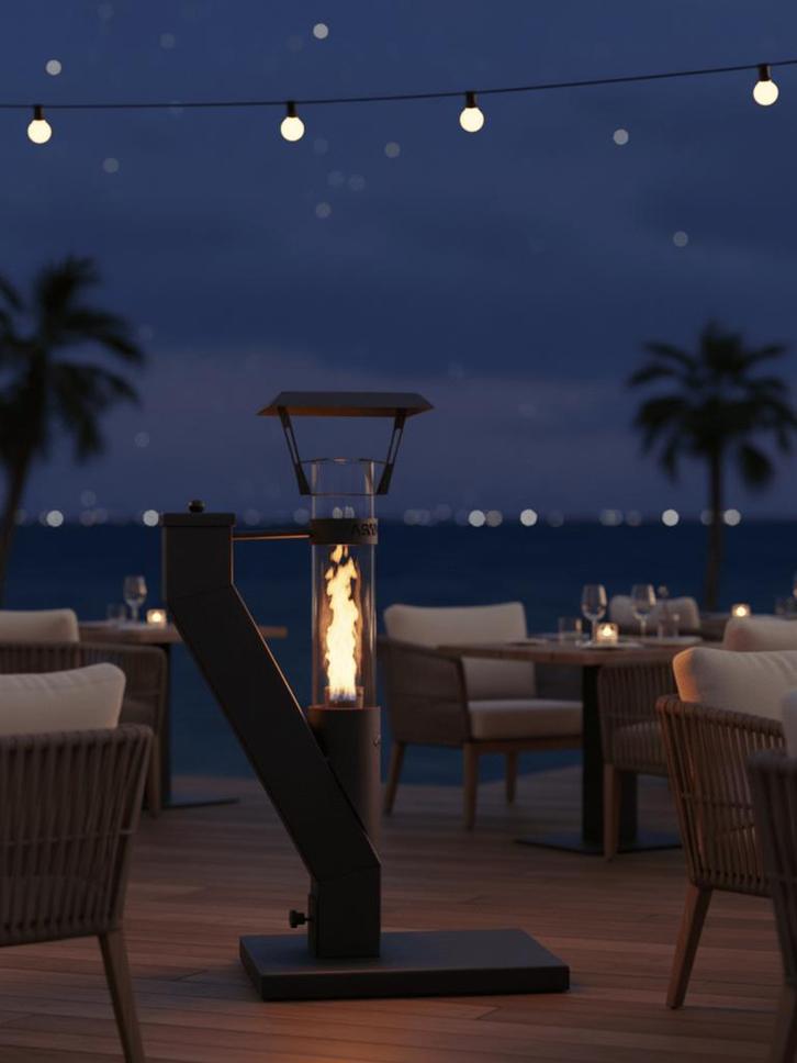 Pelletkachel voor buiten & balkon – vanaf €265 incl. brander, Huis en Inrichting, Kachels, Nieuw, Vrijstaand, Pelletkachel, Hout