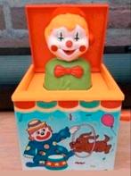 Redbox Clown jack in the box10cm hoog 1986 vintage, Ophalen, Zo goed als nieuw, Overige typen
