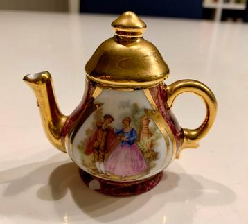 Heel mooi koffiepotje, Limoges France beschikbaar voor biedingen
