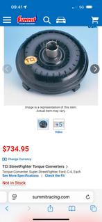 Ford c4 tci stall converter 3-3600 rpm, Auto-onderdelen, Gebruikt, Tci, Ophalen of Verzenden, Ford