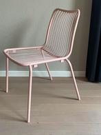 Roze metalen stoel, Huis en Inrichting, Stoelen, Ophalen, Zo goed als nieuw, Overige kleuren, Eén
