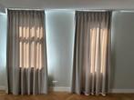 Lichtgrijze gordijnen 2 delen 90x230cm verduisterend, Huis en Inrichting, Ophalen, 200 cm of meer, 50 tot 100 cm, Zo goed als nieuw